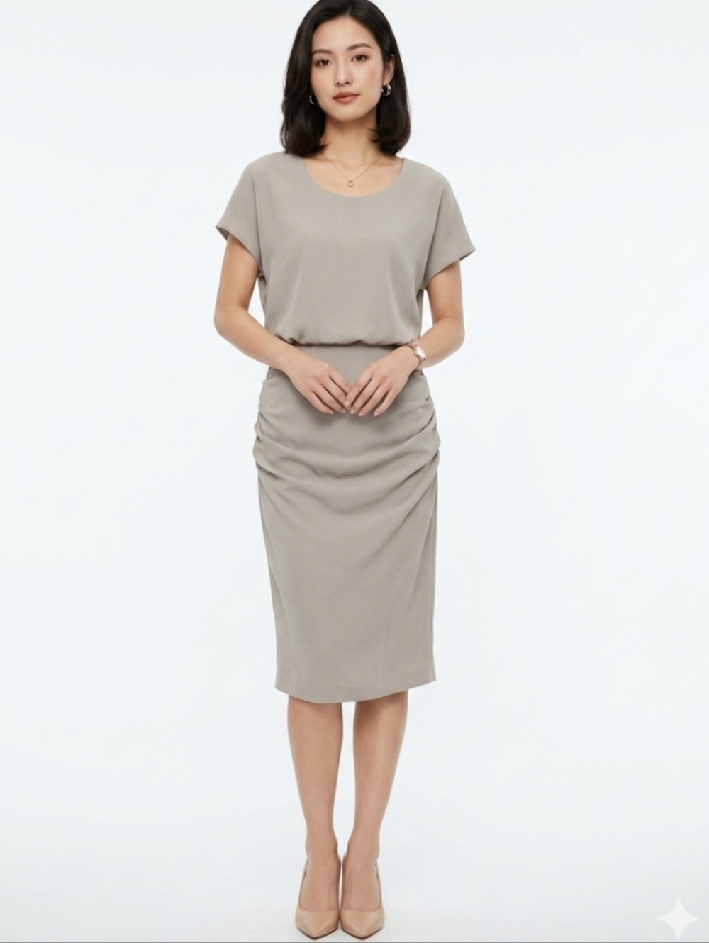 Judith & Charles Grey Dress 4